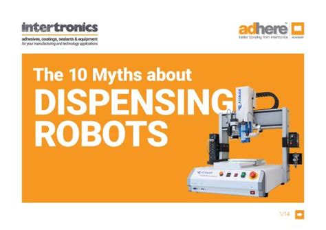 Fisnar F N Advance Benchtop Dispensing Robots Intertronics