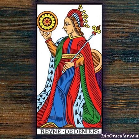 La Reina De Oros Significado En El Tarot Isla Oracular