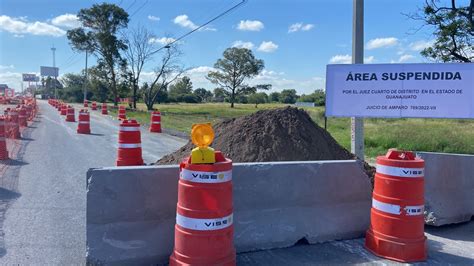 Paran Obras En Un Tramo Del Entronque A Comanjilla En La Carretera