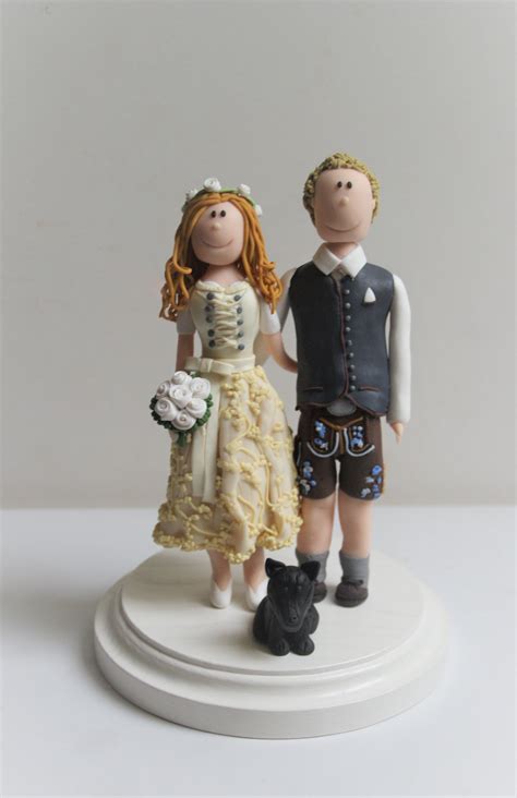 Hochzeitstorte Figuren Tracht Katie Washington Hochzeitstorte