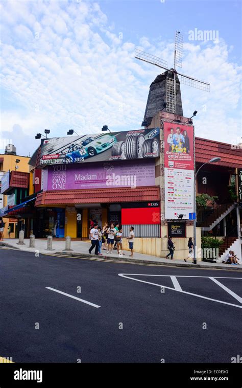 Holland Village In Singapore Stock Photo Alamy