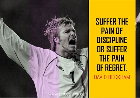 Inspirational Soccer Quotes David Beckham