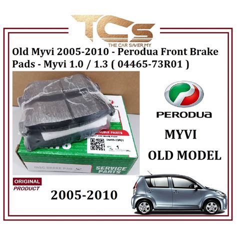 Original Old Myvi Perodua Front Brake Pads Myvi