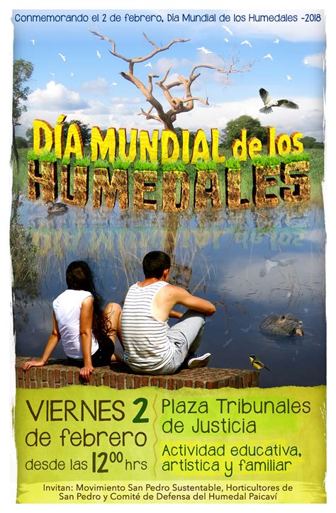 Les Invitamos A La Actividad Por El D A Mundial De Los Humedales