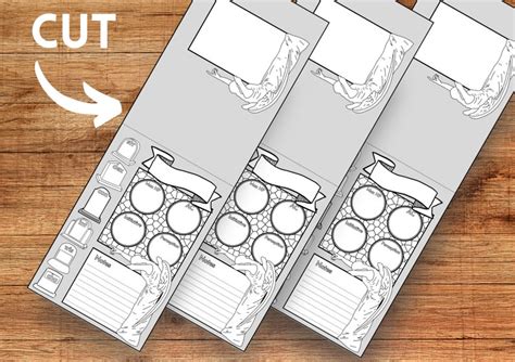 D D 5e Initiative Tracker Printable Dungeons And Dragons Cards