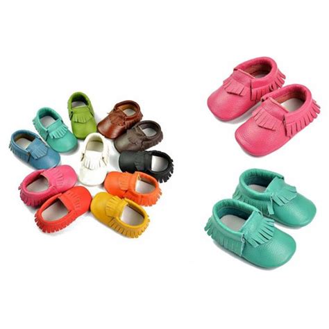 Handmade Genuine Leather Baby Moccasins - BelleChic