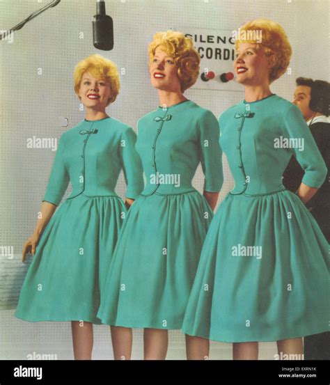 1960s UK Womens Fashion Catalogue/ Brochure Plate Stock Photo: 85343935 ...