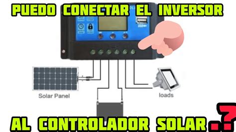 Dónde conectar el inversor solar YouTube