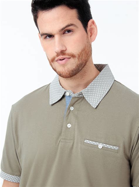 Ripley POLERA KENNETH STEVENS PARA HOMBRE ALGODÓN CUELLO POLO SOLIDA