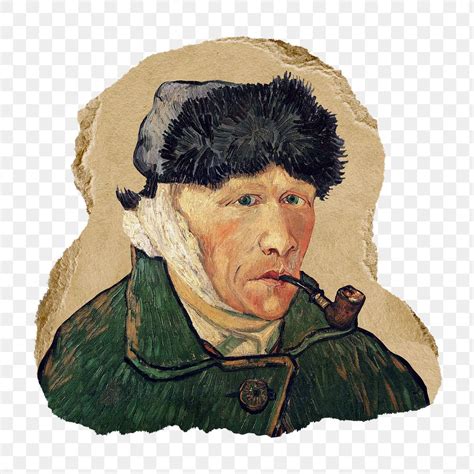 Png Van Gogh S Self Portrait Bandaged Premium PNG Rawpixel