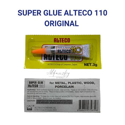 Jual Lem Alteco Super Glue Original Japan Shopee Indonesia