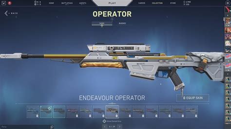 New All Endeavour Valorant Skins Showcase Youtube