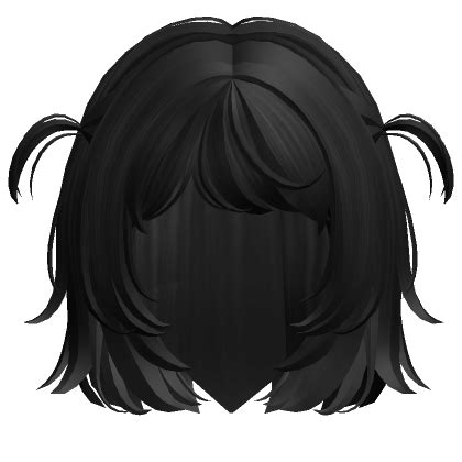 Adorable Mini Pigtails Black Roblox Item Rolimon S