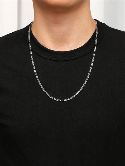 Sleek And Stylish Men S Minimalist Necklace