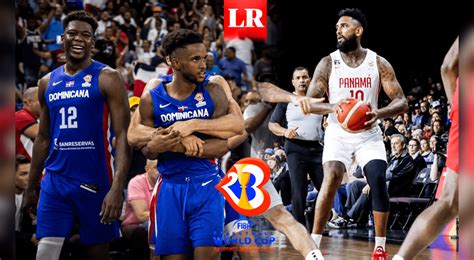 República Dominicana Vs Panamá Por El Mundial De Básquet 2023 Día