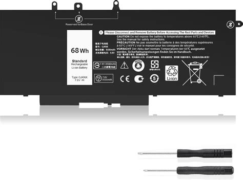 Amazon Wh Gjknx Laptop Battery Replacement For Dell Latitude