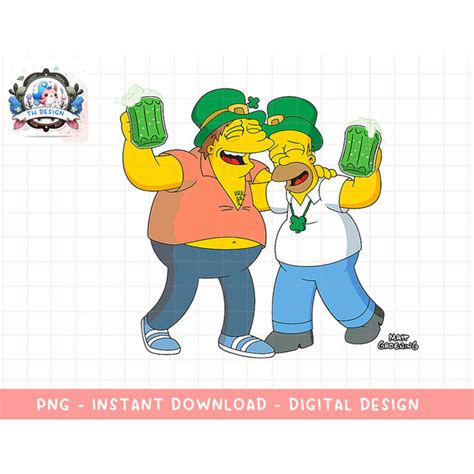 The Simpsons Homer and Barney Cheers to St. Patrick is Day p - Inspire ...