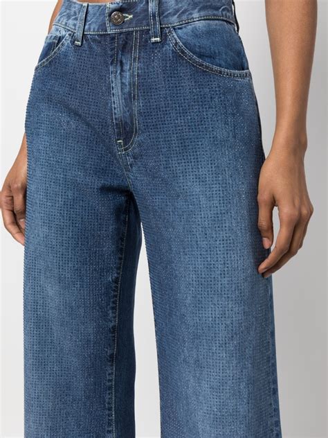 DONDUP Jeans A Gamba Ampia Blu FARFETCH IT