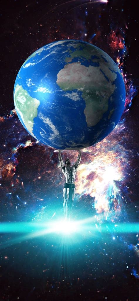 Giga Chad Holding Planet Earth Em 2023 Coleções