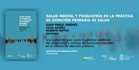 Nuevo Libro Midap Salud Mental Y Psiquiatría En La Práctica De