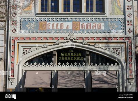 Oporto Portugal February 14 2023 Lello Bookstore Livraria Lello