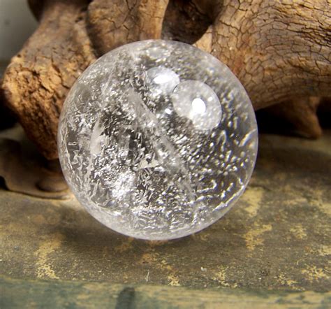 Clear Quartz Crystal Sphere 1 12 Inch Round Natural