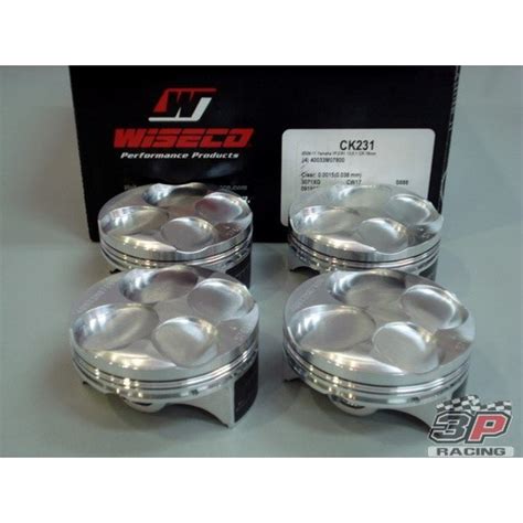 Wiseco Piston Kit High Comp Ck231 Yamaha Yzf R1 2009 2014 3p Racing