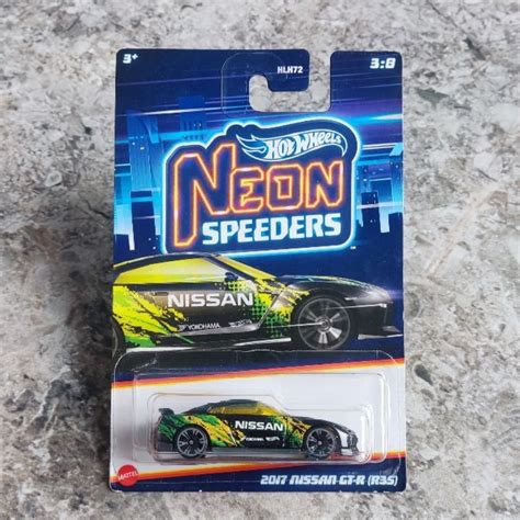 Jual Hot Wheels Neon Speeders Nissan Gtr R Hw Series Shopee