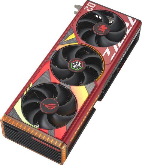 Видеокарта ASUS ROG Strix GeForce RTX 4090 24GB OC EVA-02 Edition ROG ...