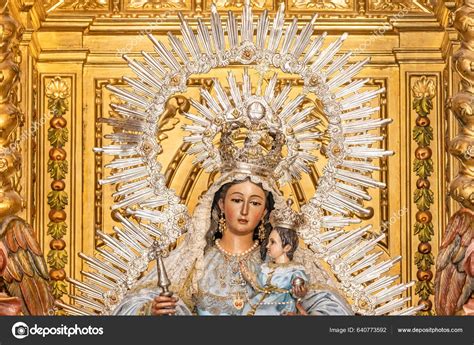 Imagen Madre Dios Del Rosario Patrona Capataces Costaleros Dentro