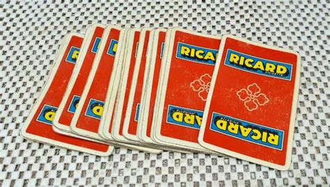 Ancien Jeu De Cartes Publicitaire Ricard Complet Eur Picclick Fr