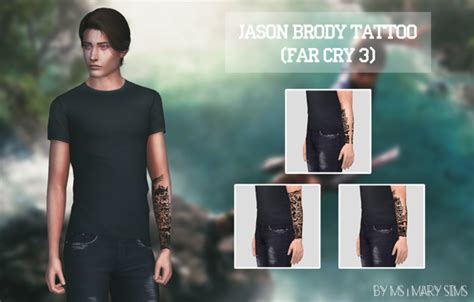 Emily CC Finds - ms-marysims: Jason Brody tattoo (character from...