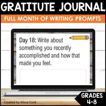 Gratitude Journal | Thanksgiving Gratitude Activities | Digital and Print