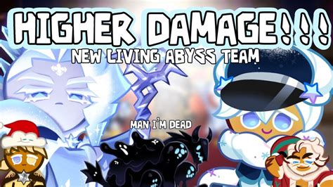 NEW LIVING ABYSS TEAM Cookie Run Kingdom Guild Boss Battle UPDATED