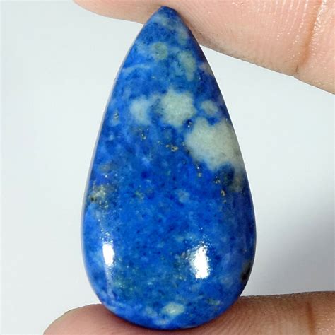 Best Price Blue Lazulite Oval Pear Cushion Fancy Cabochon Loose