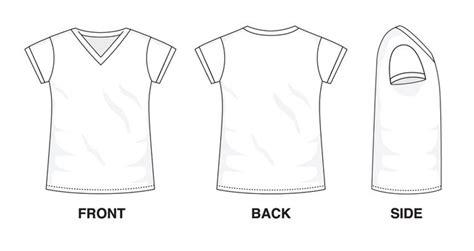 V Neck T Shirt Vector Images Browse 4976 Stock Photos Vectors And