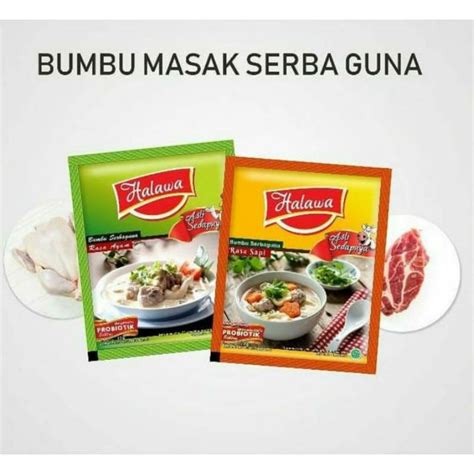 Jual HALAWA BUMBU MASAK SERBA GUNA BUMBU KALDU ORGANIK BUMBU