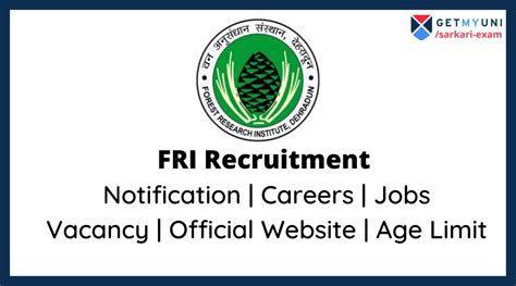 Fri Recruitment Full Form Job Vacancy Official Website