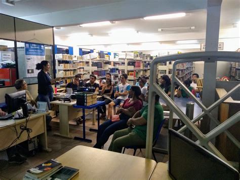 Biblioteca promoveu treinamento estudantes em março Campus de