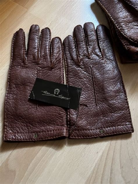 Aigner Lederhandschuhe Innen Seide Neu Kaufen Auf Ricardo