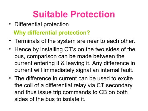 BUSBAR PROTECTION | PPT