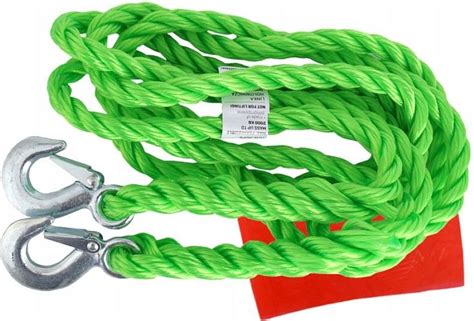 Hak Holowniczy LINA LINKA HOLOWNICZA PLECIONA 2T 4M HEAVY DUTY Opinie