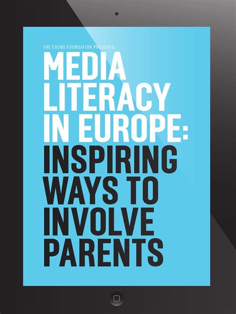 Media Literacy in Europe by Evens Foundation - Issuu