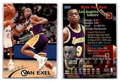 Stadium Club Members Only Nick Van Exel Los Angeles