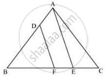 In The Following Figure DE AC And DF AE Prove That BFFEBEECBFFE