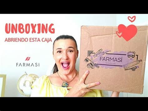 Farmasi Unboxing Abriendo Una Caja De Productos Youtube