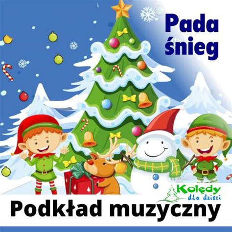 Pada śnieg Jingle bells podkład muzyczny Kolędy dla dzieci