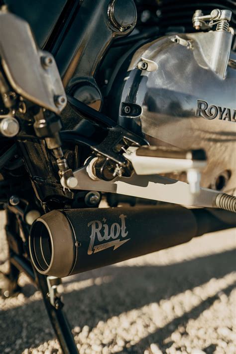 Chappement Royal Enfield Interceptor Et Continental Cafe Racer