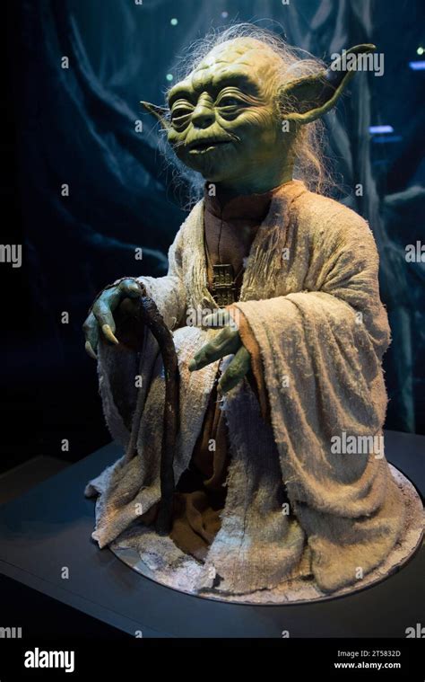 Original Yoda Puppet From The Empire Strikes Back Stock Photo Alamy