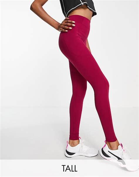 Asos 4505 Tall Icon Legging With Bum Sculpt Seam Detail And Pocket Asos